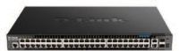 Logo Switch l3 44 ports giga poe/poe+  & 4*2.5gbase-t & 2 ports 10gbe & 2 ports 10g sfp+ poe 370w dgs-1520-52mp
