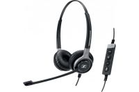 Logo Sennehiser sc660 usb ml casque filaire double couteur xl 451660