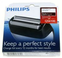 Logo Lame de rasage style & shave qs6101/50