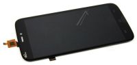 Logo Ecran lcd+prtie tactile noir pour wiko darkside n402-h07132-000