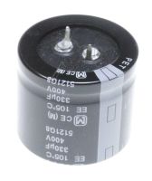 Logo Condensateur �lectrolytique adial 105� 30x35mm, norme rohs g230015