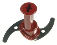 Logo Couteau/hachoir/amovible/rouge 6018375