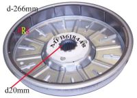 Logo Rotor assemble poulie moteur 3111384
