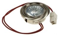 Logo Douille avec lampe halogene d330824