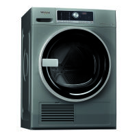 Logo S�che-linge pro whirlpool 8kg supreme care / �vacuation d'air / tambour 121l 0059597