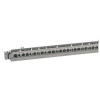 Logo Support de borniers - vide - 35 trous - l. 276 mm 004817