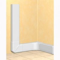 Logo Goulotte 50x105 dlp monobloc - 1 couv 65 mm - l. 2 m - blanc 010424