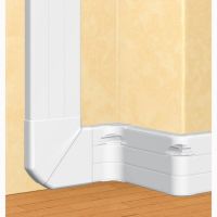 Logo Goulotte 50x220 dlp monobloc - 3 couv 65 mm - l. 2 m - blanc 010428