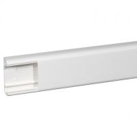 Logo Goulotte 35x105 dlp monobloc - 1 couv 85 mm - l. 2 m - blanc 010463