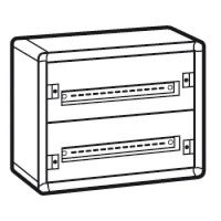 Logo Coffret distribution mtal xl 160 - tout modulaire - 2 ranges - 450x575x147 020002