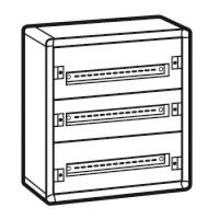 Logo Coffret distribution mtal xl 160 - tout modulaire - 3 ranges - 600x575x147 020003