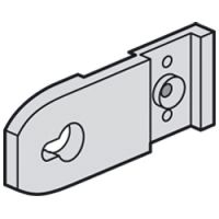 Logo Pattes de fixation murale mtal (4) - pour coffrets et armoires ip 43 020100