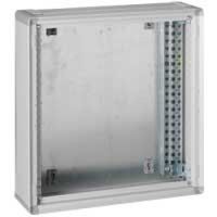 Logo Coffret de distribution xl 400 - mtal - h 600 - gris ral 7035 020103