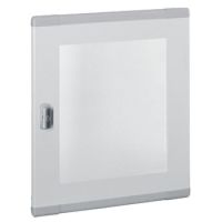 Logo Porte plate vitre xl 160/400 - pour coffret et armoire h 750 mm 020284