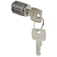 Logo Barillet � cl� type 455 - pour porte m�tal ou vitr�e xl� - avec 1 jeu 2 cl�s 020292