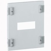 Logo Plastron m�tal xl� 400 gaine � c�bles - pour dpx� et dpx-is 250 - h 300 020318