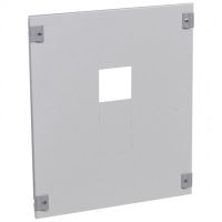 Logo Plastron mtal xl 400 - pour 1 dpx 250/630 coffret / armoire - vertical- h 600 020323