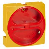 Logo Manette - inter sectionneur rotatif - composable - cadenas - 20-63 a - jaune 022250