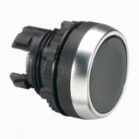 Logo Osmoz compo - t�te non lum � impulsion - affleurant ip66 - noir 023806