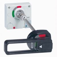 Logo Commande rotative standard - d�port�e sur porte dpx 250 - ip 55 - noir 026279