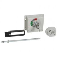 Logo Commande rotative standard - d�port�e sur porte dpx 1600 - ip 55 - noir 026283