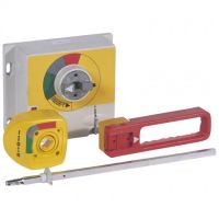 Logo Commande rotative d'urgence - d�port�e sur porte dpx 1600 - ip 55 - rouge/jaune 026284