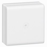 Logo Bo�te de d�rivation saillie - 110x110x50 - pour moulure dlplus - blanc 030326