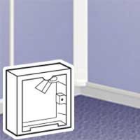 Logo Entretoise - pour mosaic - blanc 030890