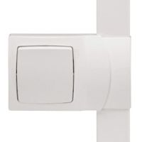 Logo Cadre app. saillie 1 poste - pose le long des moulures dlplus p. 16 - blanc 031456