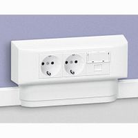 Logo Cadre mosaic 6 mod - pour toutes moulures et plinthe h.20 dlplus - blanc 031614