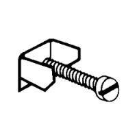 Logo Griffes avec vis et �cran - pour bo�te batibox b�ton 031796