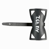 Logo Plaque signal�tique - pour collier installation l 7,6 maxi - noir 031981