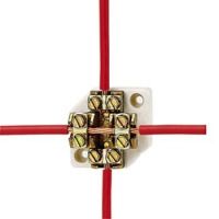 Logo Plot de d�rivation - passage du c�ble sans coupure - pour c�ble 25 mm� 033002