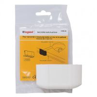 Logo Drivation  plat mur et plafond - pour moulure dlplus 32/40x16 - blanc 033329