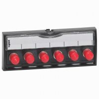 Logo Bloc fibre optique st - 6 fibres multimode - pour panneau/tiroir optique - lcs� 033516