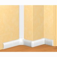 Logo Plinthe dlp 140x35 - 2 compartiments - 2 couvercles - l. 2m - blanc 033700