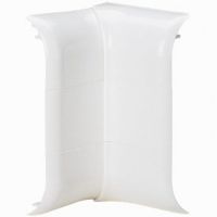 Logo Angle int variable - pour plinthe dlplus 80x20 - blanc 033745