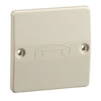 Logo R�glette d'appartement t�l�phonique 12 plots - pour d�rivation - pose encastr�e 034206