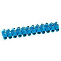 Logo Barrette de connexion nylbloc - cap 16 mm� - bleu 034207