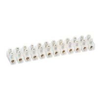 Logo Barrette de connexion nylbloc - cap 16 mm� - blanc 034227