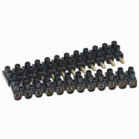 Logo Barrette de connexion suprem - � broche - cap 10 mm� - noir 034254