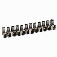Logo Barrette de connexion hypo - cap 1,5 mm� - noir 034263