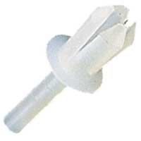 Logo Rivet plastique - pour fixation colliers sur support - � per�age 5,5 � 6 mm 036646