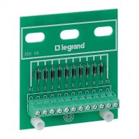 Logo Module 10 diodes anode commune - fixation sur porte/plaque 036649