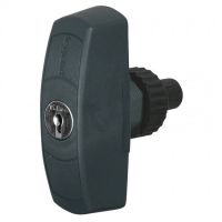 Logo Poign�e avec barillet � cl� 2433 a - pour atlantic/inox/marina 036806