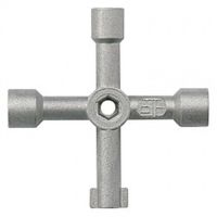 Logo Cl� m�tal multi-empreintes 036842