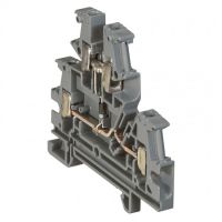 Logo Bloc jonc viking 3  vis - 2 jonctions - 2 tages -  diode - gris - pas 6 037155