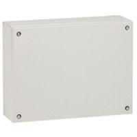 Logo Bo�tier indus atlantic m�tal rectangulaire - ip66-ik10 - 300x400x120mm -ral 7035 035611