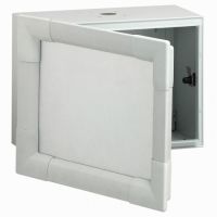 Logo Pupitre de commande m�tal atlantic axis - porte avant - 400x600x250 mm 035769