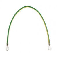 Logo Conducteur de liaison �quipotentielle xl� - section 6 mm� - l. 350 mm 037385